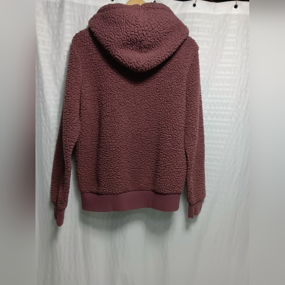 Marc N.Y Andrew Marc Performance Full zip Hooded jacket. (Teddy Fleece) Size XL - Picture 6 of 11